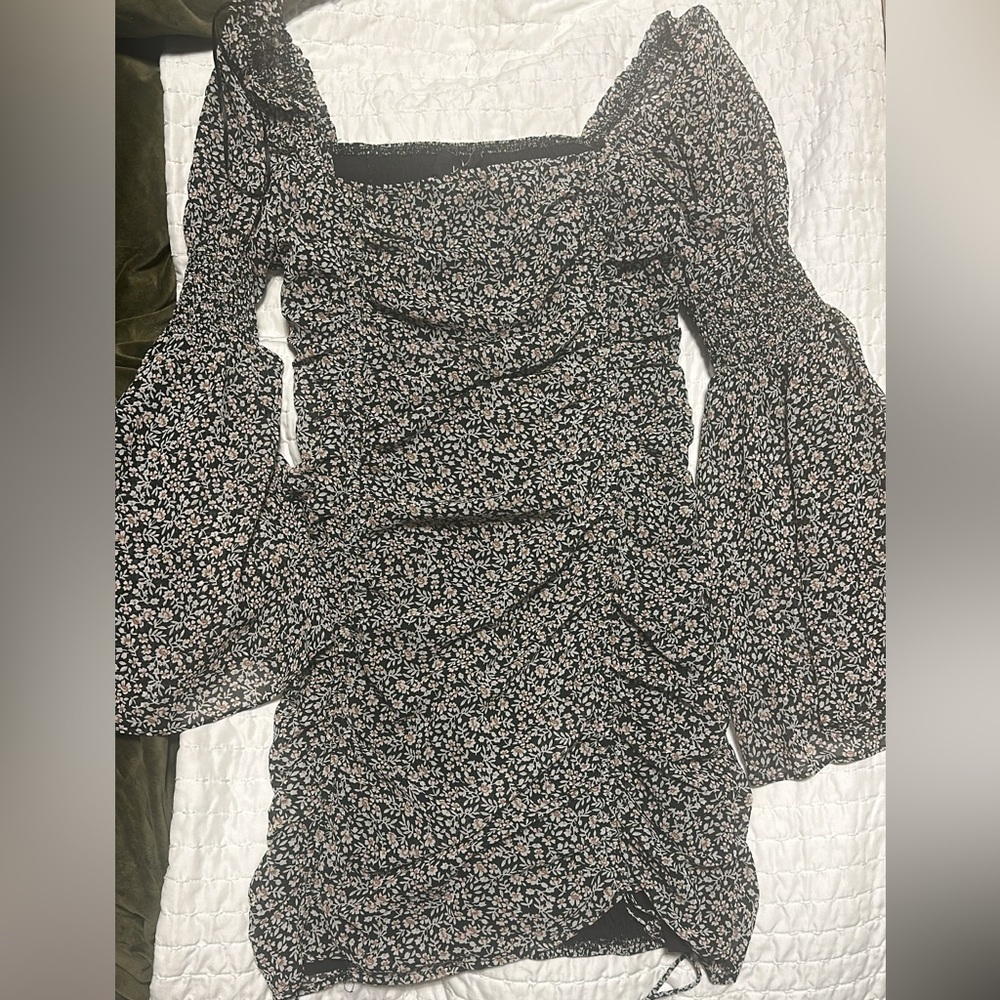 Vici floral mini dress